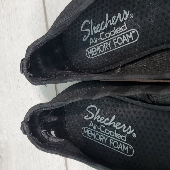 Skechers Womens Air Cooled Memory Foam Loafer Slip on Comfort shoes sz 8.5 - Picture 5 of 12